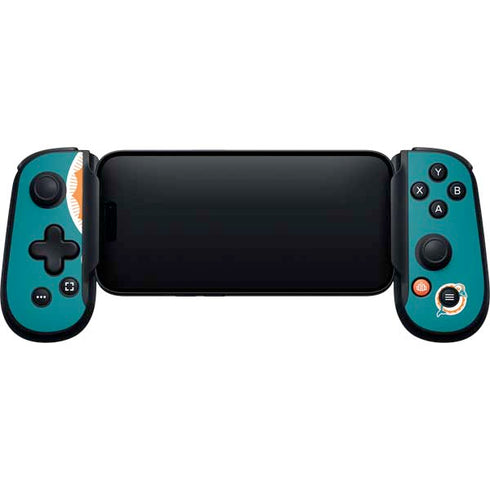 NFL Miami Dolphins Retro Logo Backbone One for iPhone Game Controller Skin