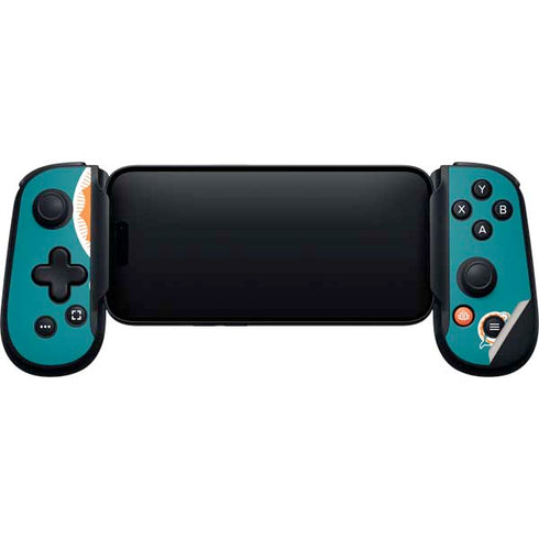 NFL Miami Dolphins Retro Logo Backbone One for iPhone Game Controller Skin