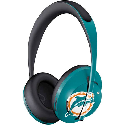 NFL Miami Dolphins Retro Logo Bose Noise Cancelling Headphones 700 Skin