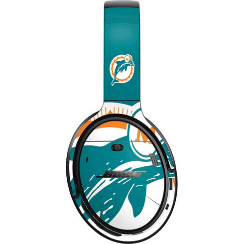 NFL Miami Dolphins Retro Logo Bose QuietComfort 35 II Headphones Skin