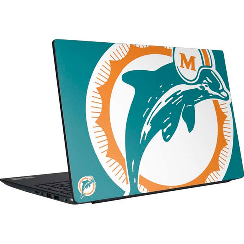 NFL Miami Dolphins Retro Logo Dell Vostro Skin