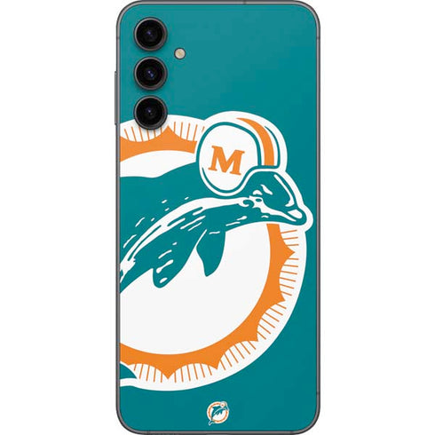 NFL Miami Dolphins Retro Logo Galaxy A14 5G Skin