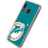 NFL Miami Dolphins Retro Logo Galaxy A20 Clear Case