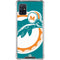 NFL Miami Dolphins Retro Logo Galaxy A51 5G Clear Case