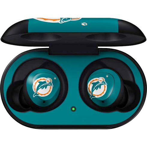 NFL Miami Dolphins Retro Logo Galaxy Buds Skin