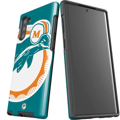NFL Miami Dolphins Retro Logo Galaxy Note 10 Pro Case
