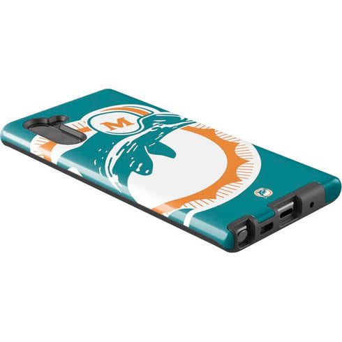 NFL Miami Dolphins Retro Logo Galaxy Note 10 Pro Case