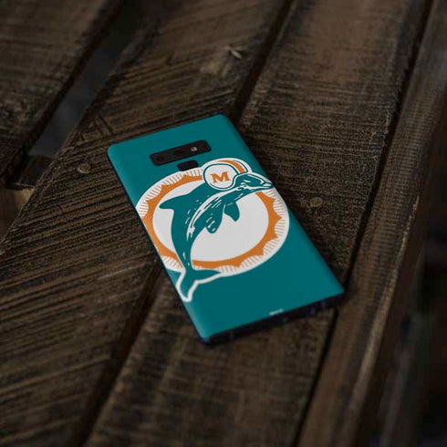 NFL Miami Dolphins Retro Logo Galaxy Note 9 Skin