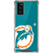 NFL Miami Dolphins Retro Logo Galaxy Note20 5G Clear Case