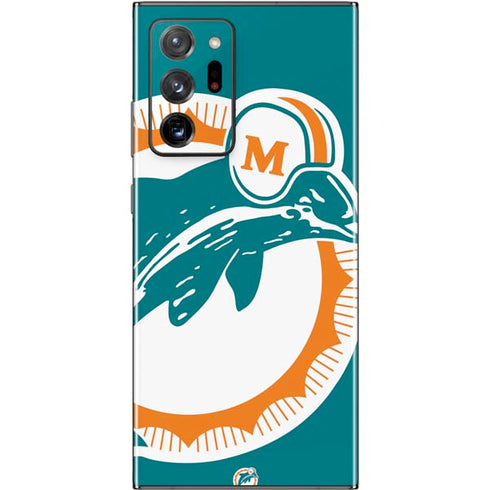 NFL Miami Dolphins Retro Logo Galaxy Note20 Ultra 5G Skin