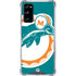 NFL Miami Dolphins Retro Logo Galaxy S20 FE Clear Case