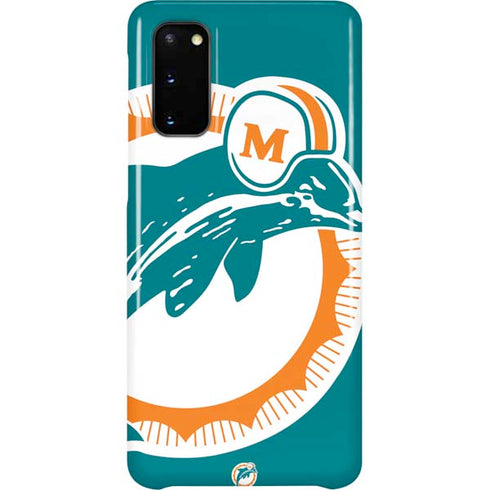 NFL Miami Dolphins Retro Logo Galaxy S20 Lite Case