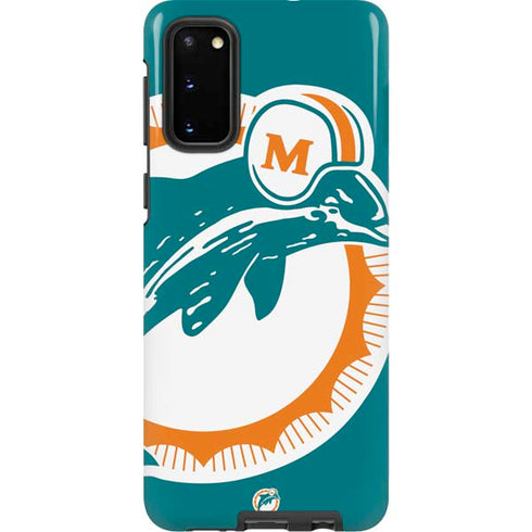 NFL Miami Dolphins Retro Logo Galaxy S20 Pro Case