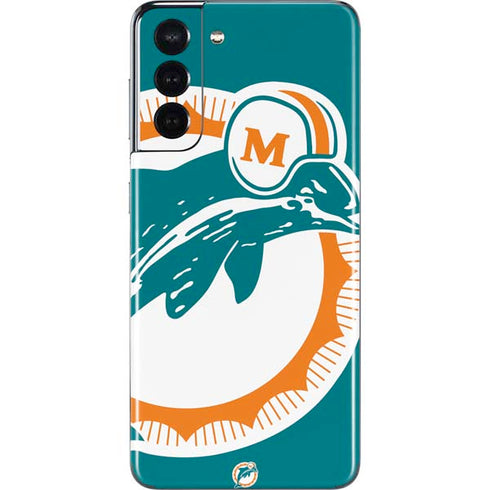 NFL Miami Dolphins Retro Logo Galaxy S21 5G Skin