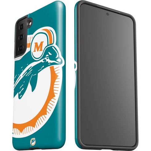 NFL Miami Dolphins Retro Logo Galaxy S21 FE Pro Case