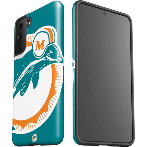 NFL Miami Dolphins Retro Logo Galaxy S21 Plus 5G Pro Case