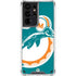 NFL Miami Dolphins Retro Logo Galaxy S21 Ultra 5G Clear Case