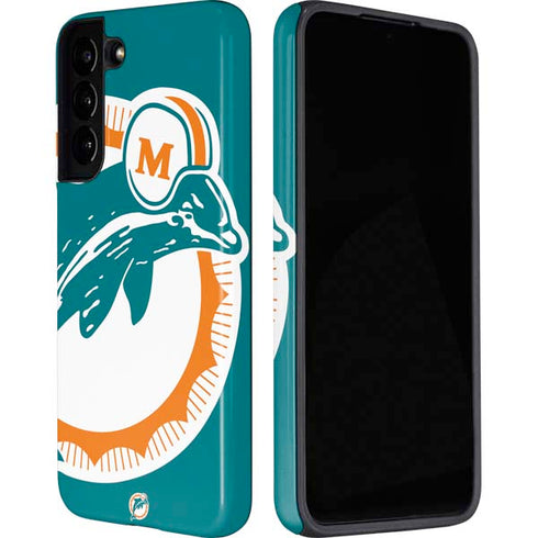 NFL Miami Dolphins Retro Logo Galaxy S22 Plus Pro Case