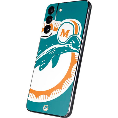 NFL Miami Dolphins Retro Logo Galaxy S22 Plus Skin