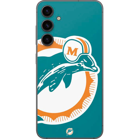 NFL Miami Dolphins Retro Logo Galaxy S23 FE Skin