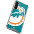 NFL Miami Dolphins Retro Logo Galaxy S23 Plus Clear Case