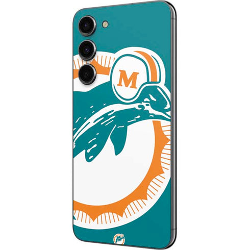 NFL Miami Dolphins Retro Logo Galaxy S23 Plus Skin