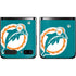 NFL Miami Dolphins Retro Logo Galaxy Z Flip Skin
