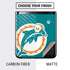 NFL Miami Dolphins Retro Logo Galaxy Z Flip Skin