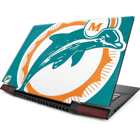 NFL Miami Dolphins Retro Logo Lenovo IdeaPad Skin