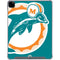 NFL Miami Dolphins Retro Logo iPad Pro 12.9in (2020) Clear Case