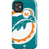 NFL Miami Dolphins Retro Logo iPhone 11 Impact Case