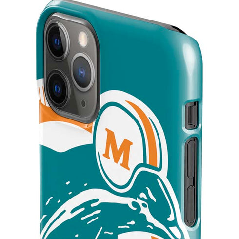 NFL Miami Dolphins Retro Logo iPhone 11 Pro Lite Case