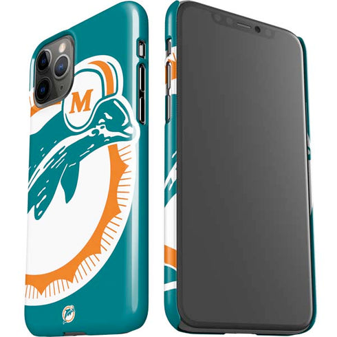 NFL Miami Dolphins Retro Logo iPhone 11 Pro Lite Case