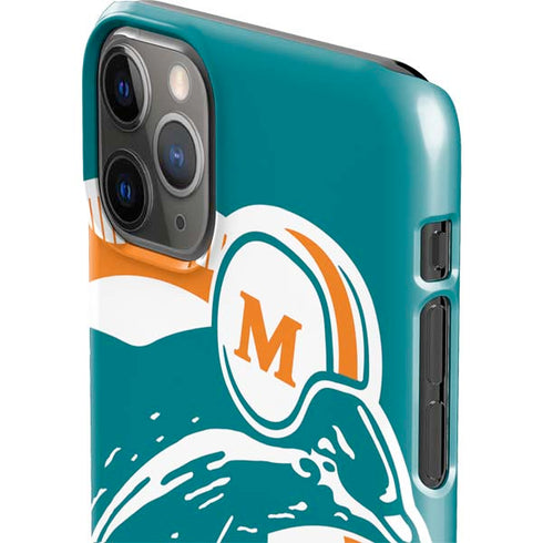 NFL Miami Dolphins Retro Logo iPhone 11 Pro Max Lite Case