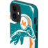 NFL Miami Dolphins Retro Logo iPhone 12 Impact Case