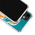 NFL Miami Dolphins Retro Logo iPhone 12 Mini Clear Case