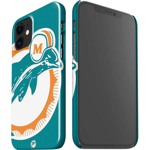 NFL Miami Dolphins Retro Logo iPhone 12 Mini Lite Case