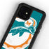NFL Miami Dolphins Retro Logo iPhone 12 Mini Waterproof Case