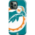 NFL Miami Dolphins Retro Logo iPhone 12 Pro Impact Case