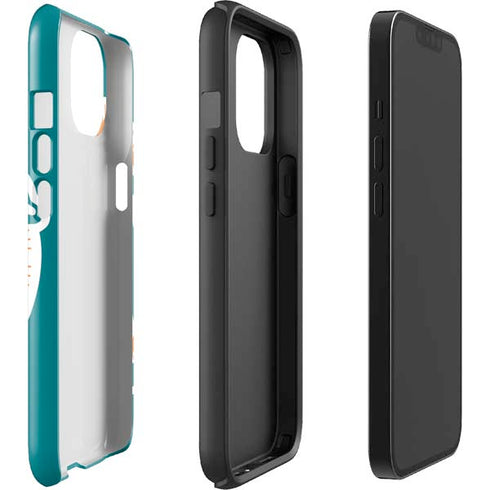 NFL Miami Dolphins Retro Logo iPhone 13 Impact Case