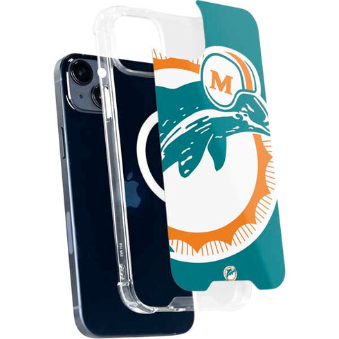 NFL Miami Dolphins Retro Logo iPhone 13 MagSafe Case