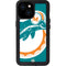 NFL Miami Dolphins Retro Logo iPhone 13 Mini Waterproof Case