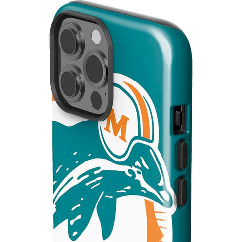 NFL Miami Dolphins Retro Logo iPhone 13 Pro Max Impact Case