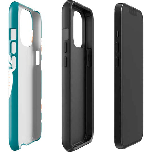 NFL Miami Dolphins Retro Logo iPhone 13 Pro Max Impact Case