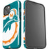 NFL Miami Dolphins Retro Logo iPhone 15 Impact Case