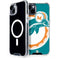 NFL Miami Dolphins Retro Logo iPhone 15 Plus MagSafe Case