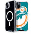 NFL Miami Dolphins Retro Logo iPhone 15 Plus MagSafe Case