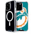 NFL Miami Dolphins Retro Logo iPhone 15 Pro MagSafe Case