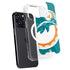 NFL Miami Dolphins Retro Logo iPhone 14 Pro MagSafe Case