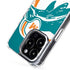 NFL Miami Dolphins Retro Logo iPhone 15 Pro Max MagSafe Case